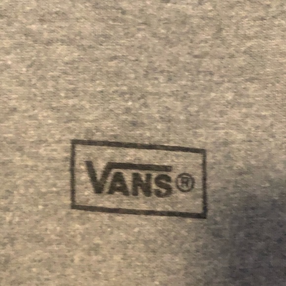 Vans Off The Wall Gray Tee - Picture 4 of 4